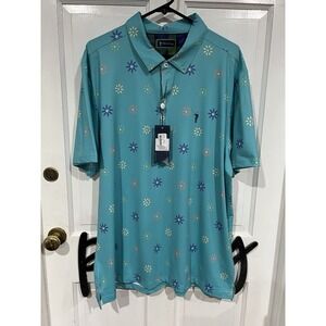 NWT William Murray Golf Polo Shoot Yer Shot Size XL